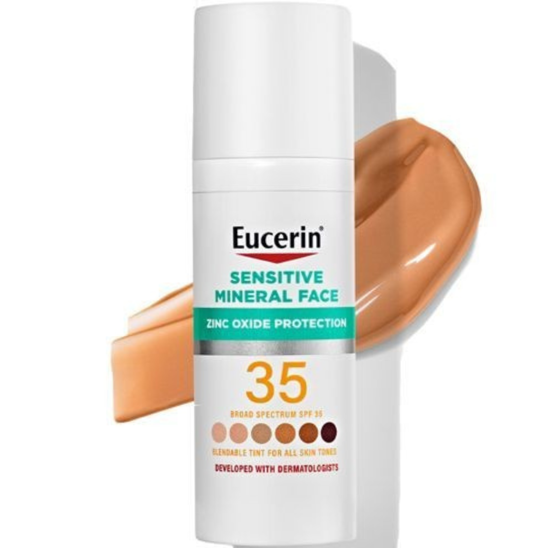 Eucerin - Sensitive Mineral Face Tinted Sunscreen SPF 35