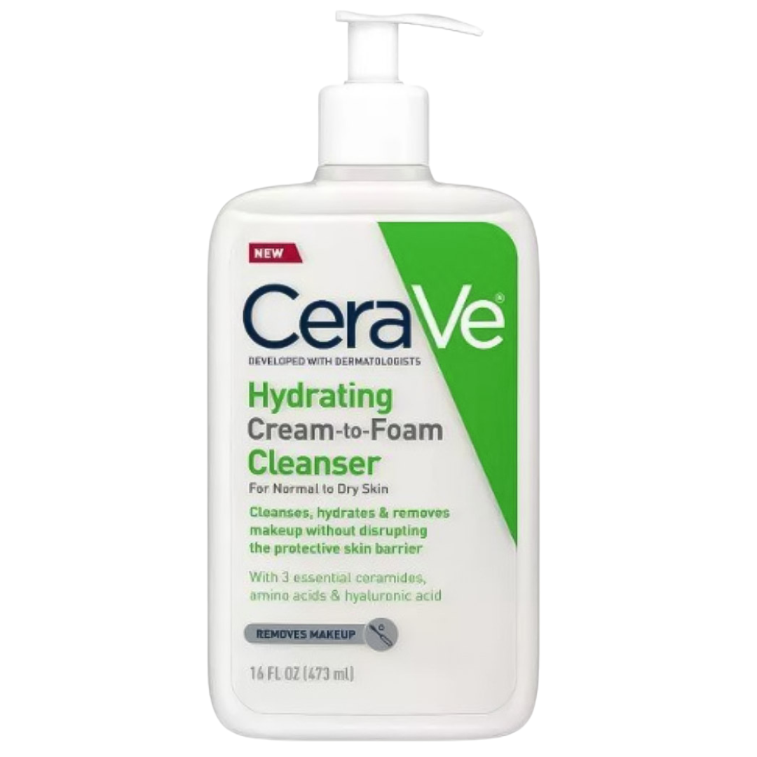 CeraVe - Hydrating Cream to Foam Cleanser